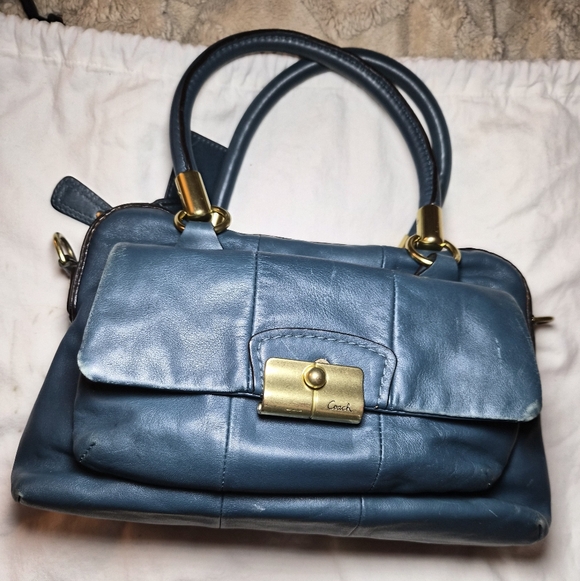 Coach Handbags - Coach Vintage Kristin Leather Bag GUC